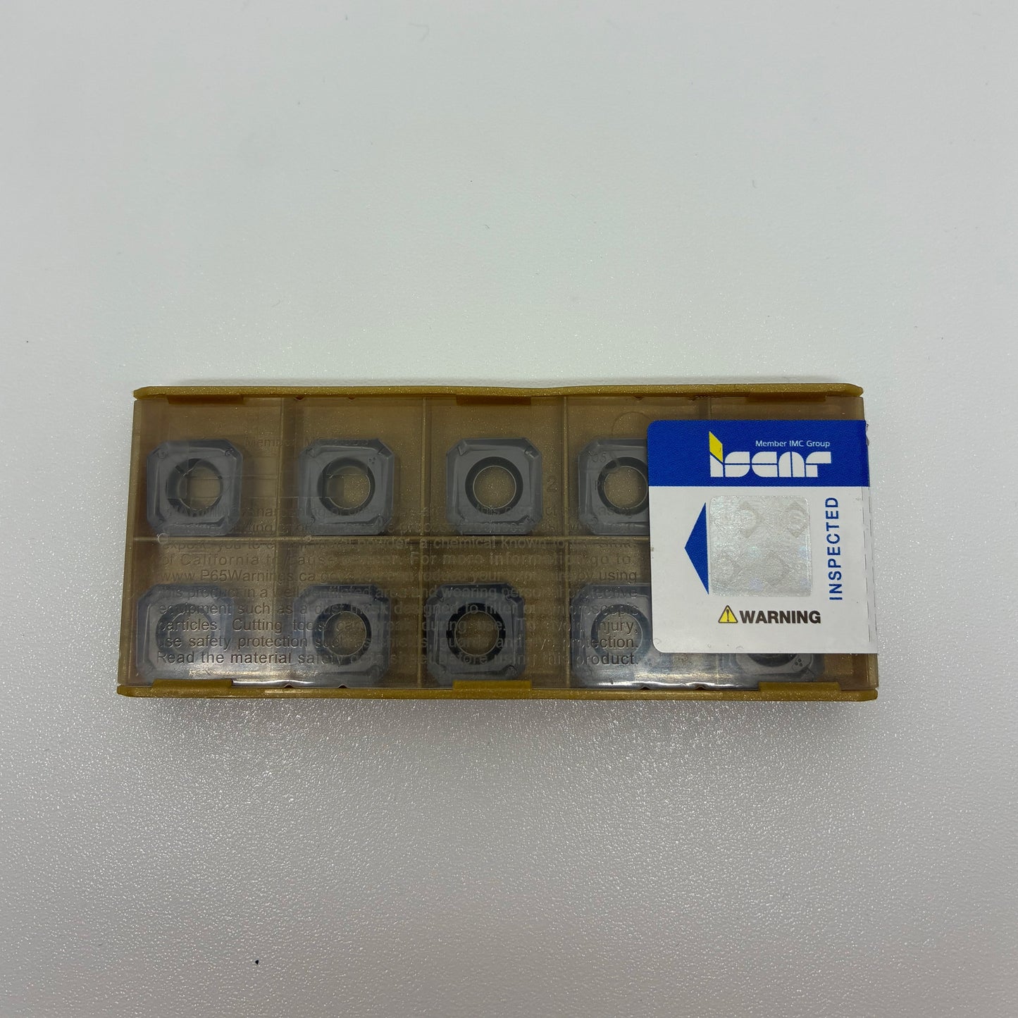 Caja 10 unidades plaquitas fresado ISCAR S845 SNMU 1305ANR-MM IC808 originales

