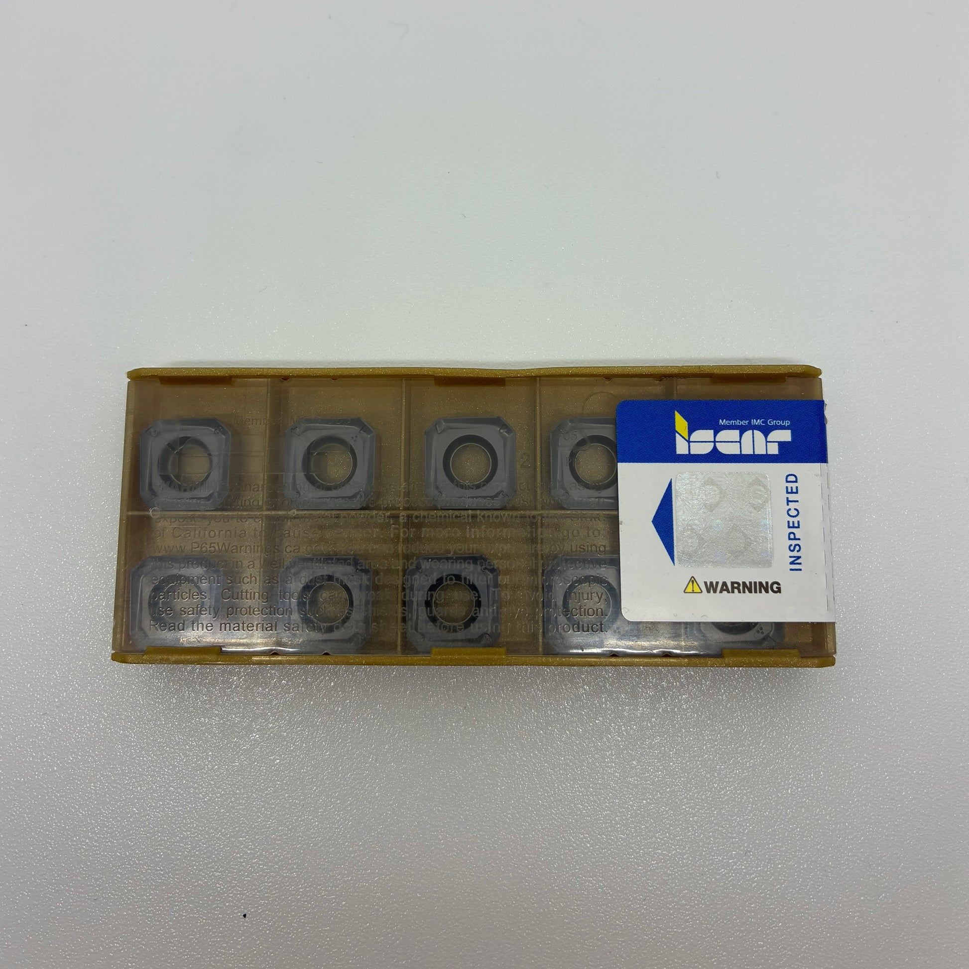 Caja 10 unidades plaquitas fresado ISCAR S845 SNMU 1305ANR-MM IC808 originales

